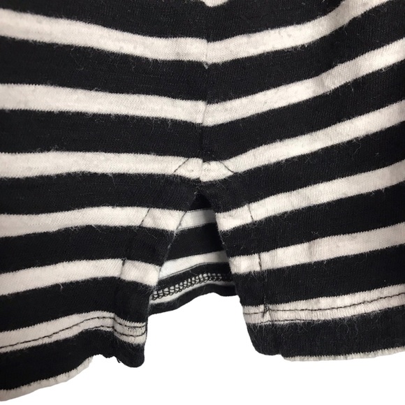Old Navy Fitted Striped Maternity Top Size Large Cotton Comfy Preppy Long Sleeve - Picture 11 of 13